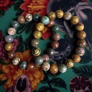 10mm Ocean Jasper Bracelet 🌊